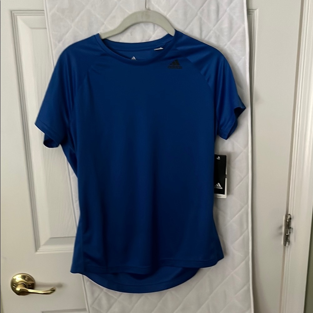NWT Women’s adidas Royal Blue Short-Sleeve Athletic Tee
